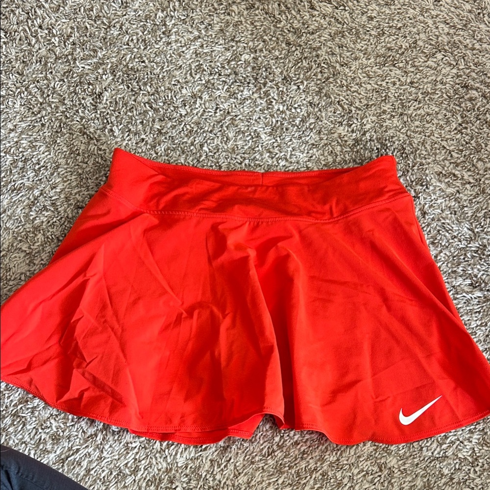 Nike Bright Red Sports Skirt